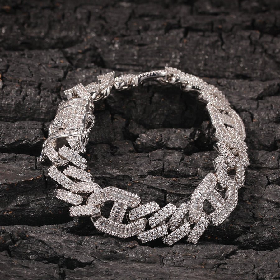 Baguette Gucci Curb Bracelet - Vercetti